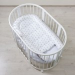 5 delni XXL bombažni komplet Gray Stars